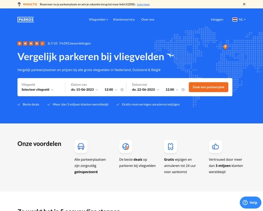 Parkos.nl Logo